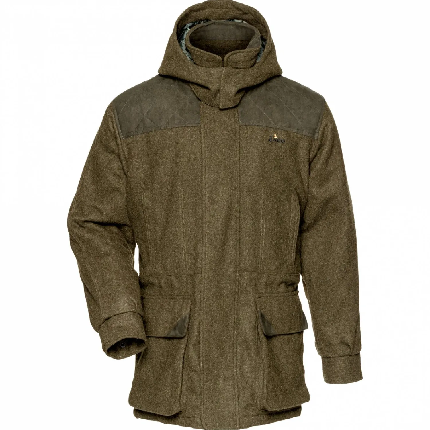 il Lago Prestige Lodenjacke Allgäu Herren (Oliv)< Outdoor- & Angel-Jacken