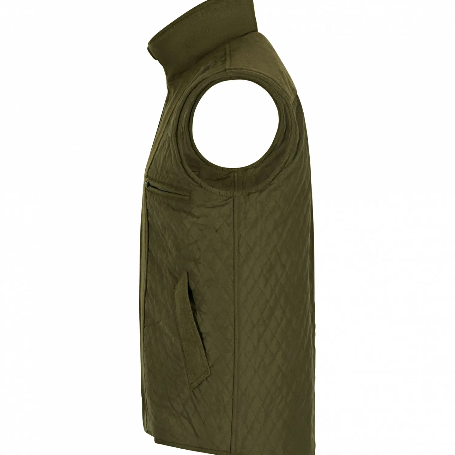Hot Lodenweste Waidmanns Herren (Oliv) Outdoor- & Anglerwesten