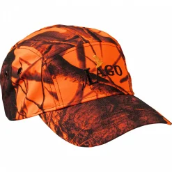 il Lago Prestige Membran Cap Safety Pro Unisex (Orange Camouflage)< Outdoor- & Angel-Kappen