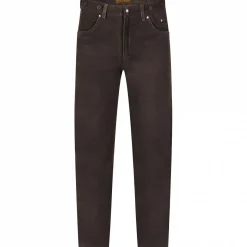 il Lago Prestige Nubuklederhose Herren (Braun)< Outdoor- & Angel-Lederhosen