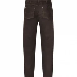 il Lago Prestige Nubuklederhose Herren (Braun)< Outdoor- & Angel-Lederhosen