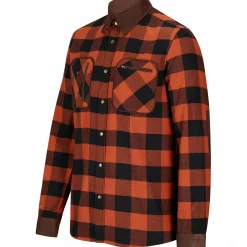 il Lago Prestige Outdoorhemd Matador Herren (Rostbraun)<Damen Damen Angelshirts & -Oberteile