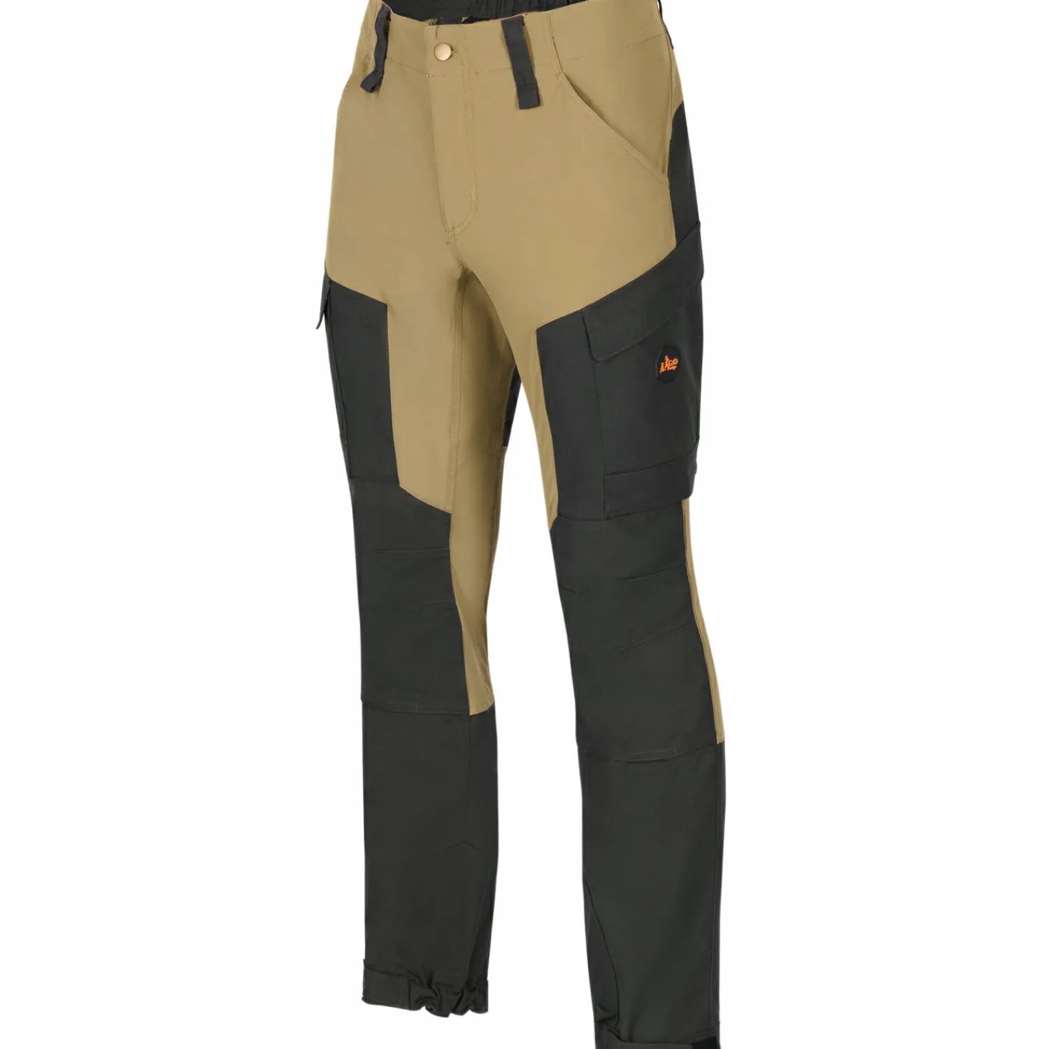 Online Outdoorhose Jordan Herren (Hellbraun/Schwarz) Outdoor- & Angler-Cargohosen