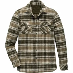 Clearance Outdoor-Hemd Bardo Herren (Oliv) Outdoor- & Angelhemden