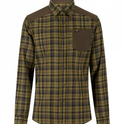New Outdoorhemd Finn Herren (Oliv/Schwarz) Outdoor- & Angelhemden
