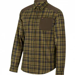New Outdoorhemd Finn Herren (Oliv/Schwarz) Outdoor- & Angelhemden