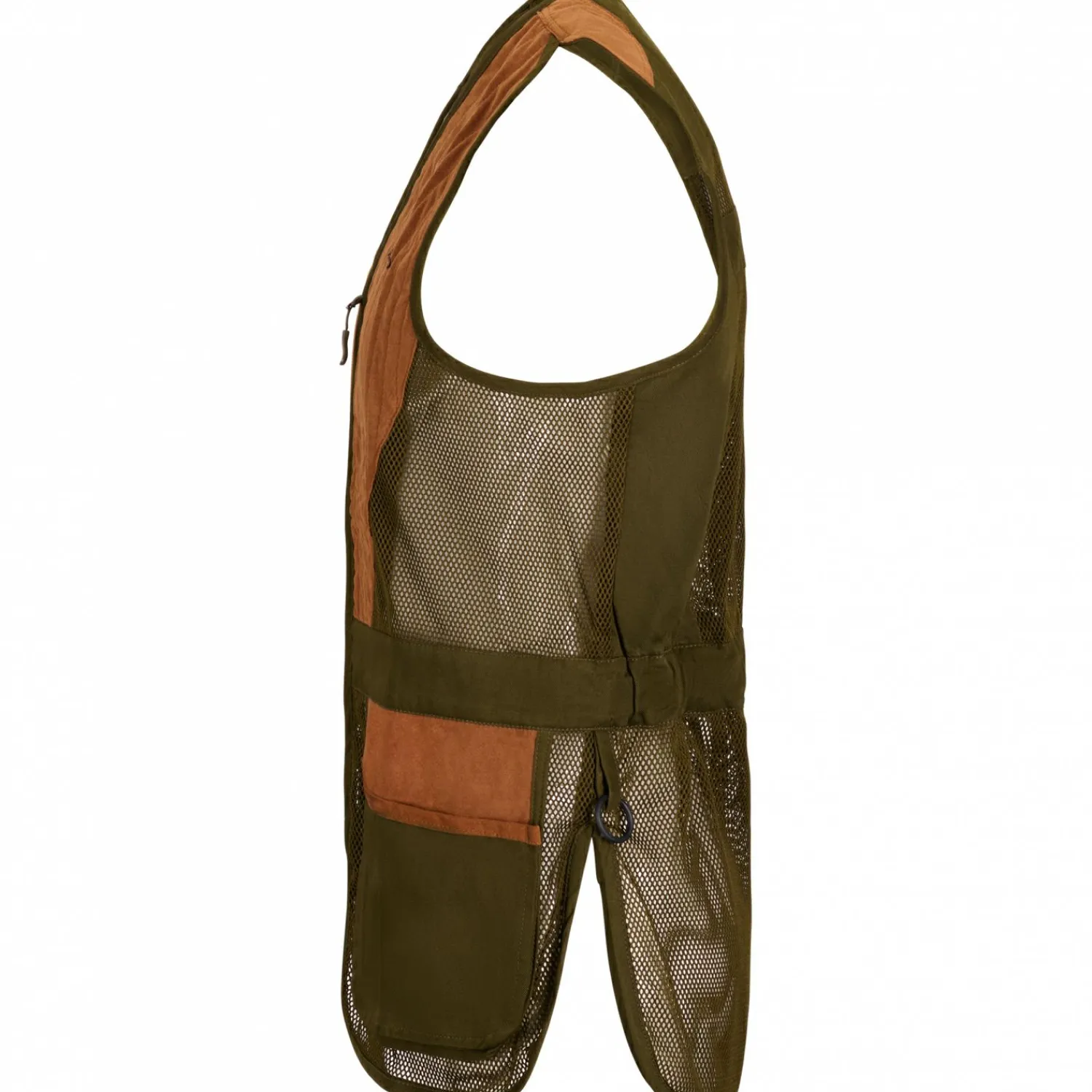 il Lago Prestige Schießweste Sienna Herren (Oliv/Beige)< Outdoor- & Anglerwesten