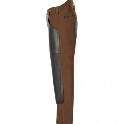 il Lago Prestige Schwedenhose Lund Herren (Braun/Schwarz)< Outdoor- & Angel-Lederhosen