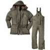 Set: Jacke + Latzhose Arctic Herren (Braun) Thermohosen & Regenhosen