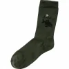il Lago Prestige Socken "Karpfen" (Oliv)< Outdoor- & Angel-Socken