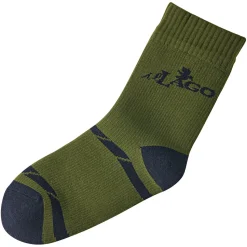 il Lago Prestige Socken Unisex, wasserdicht (Oliv/Schwarz)< Outdoor- & Angel-Socken