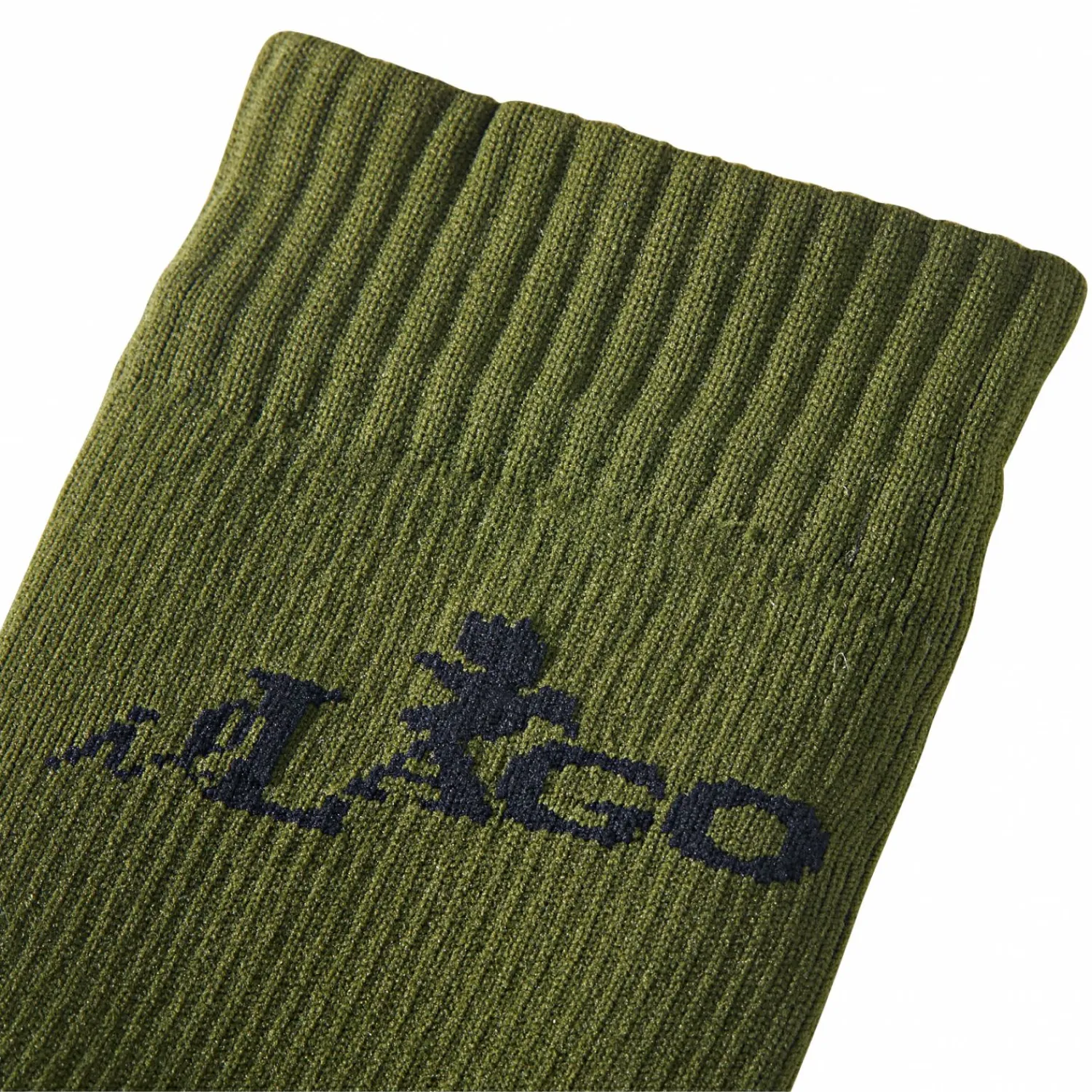il Lago Prestige Socken Unisex, wasserdicht (Oliv/Schwarz)< Outdoor- & Angel-Socken