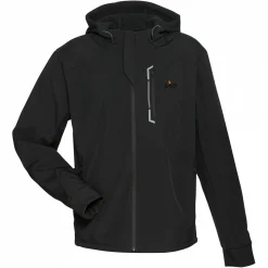 il Lago Prestige Softshelljacke Germania Herren (Schwarz)< Outdoor- & Angel-Jacken