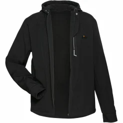 il Lago Prestige Softshelljacke Germania Herren (Schwarz)< Outdoor- & Angel-Jacken