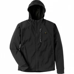 il Lago Prestige Softshelljacke Germania Herren (Schwarz)< Outdoor- & Angel-Jacken