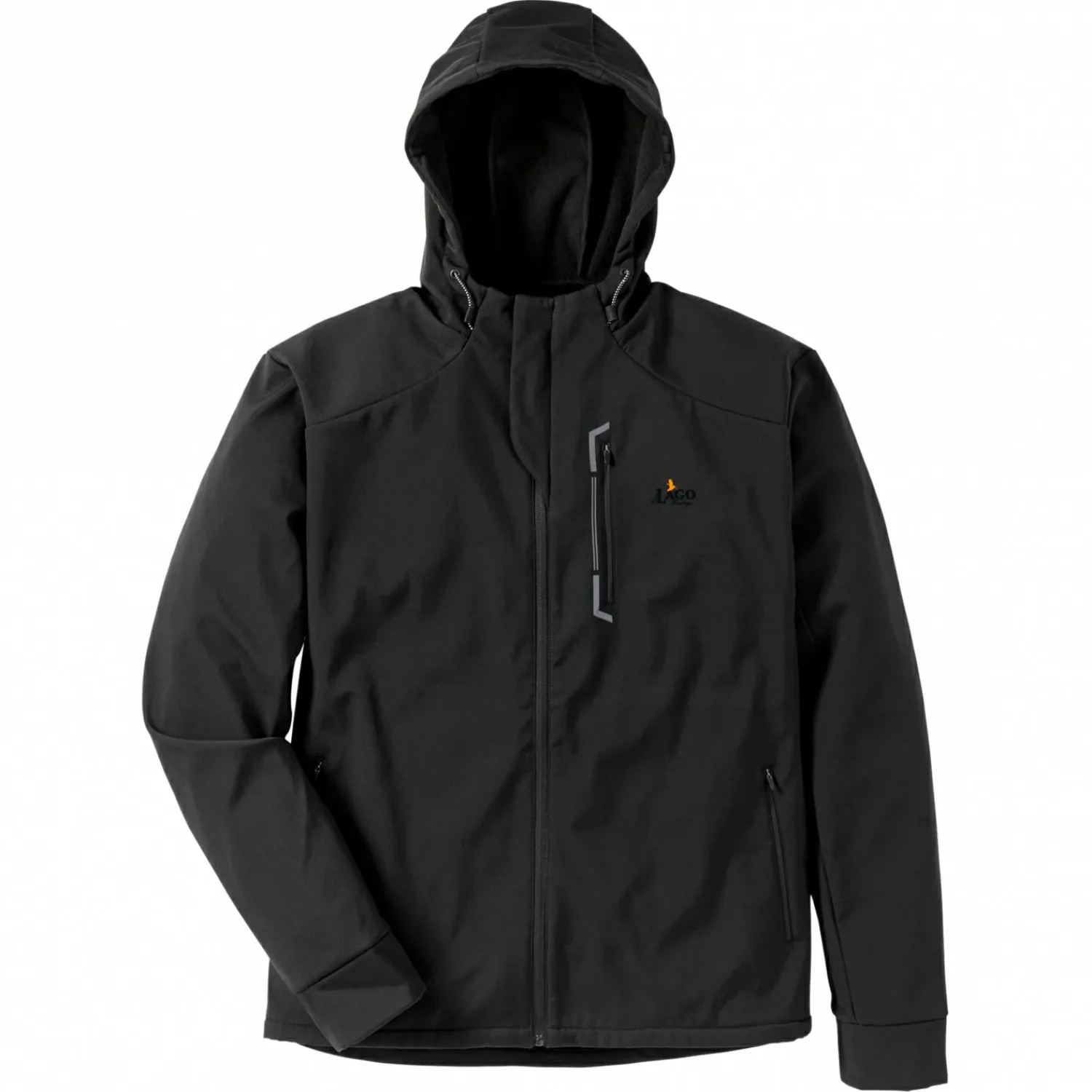 il Lago Prestige Softshelljacke Germania Herren (Schwarz)< Outdoor- & Angel-Jacken