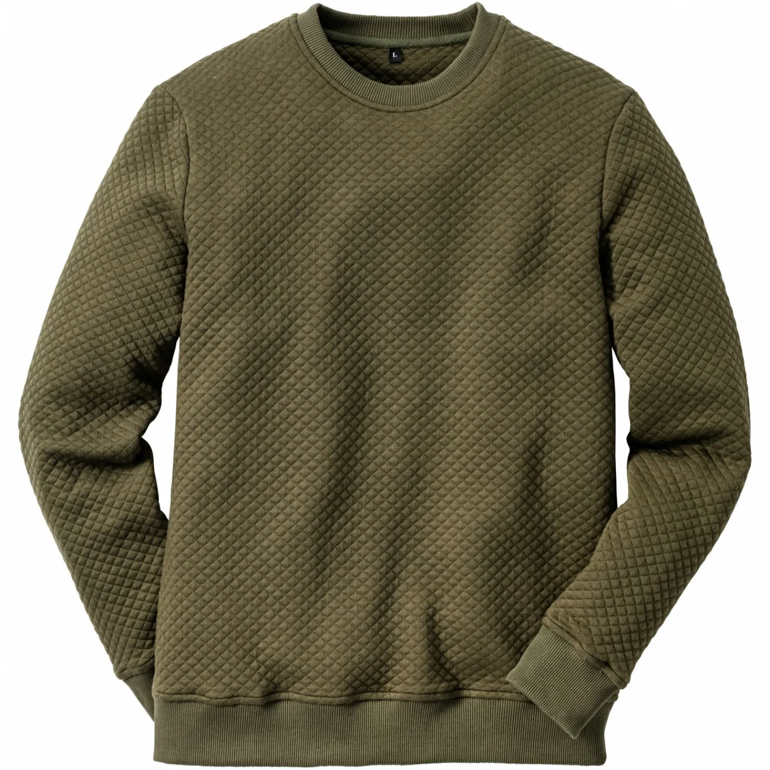 Stepp Midlayer Nordica Herren (Oliv) Angelpullover & -Strickjacken