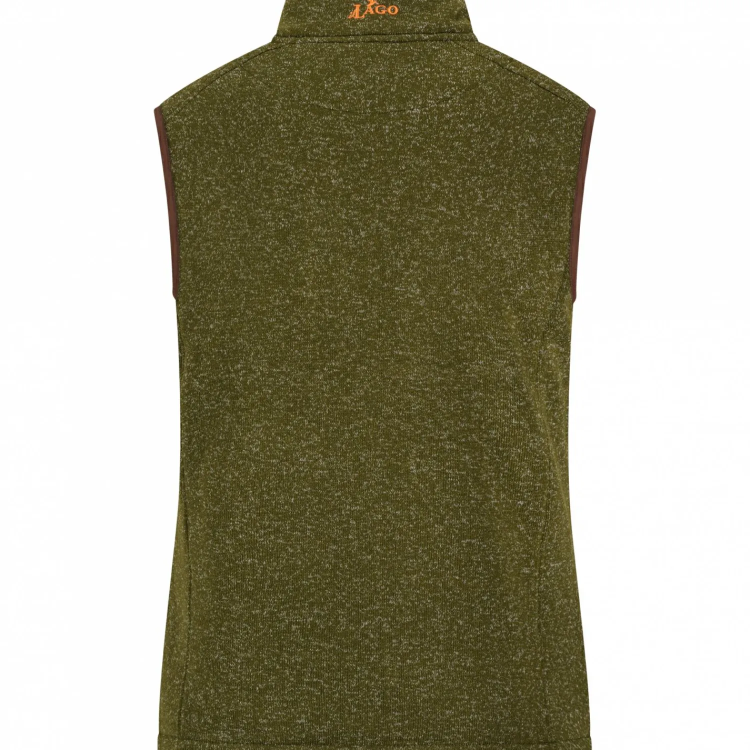 New Strickfleece-Weste Eric Herren (Oliv) Outdoor- & Anglerwesten