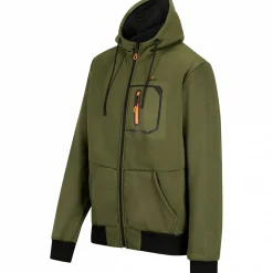 il Lago Prestige Sweatjacke Smart Wave Herren (Oliv)< Angelpullover & -Strickjacken
