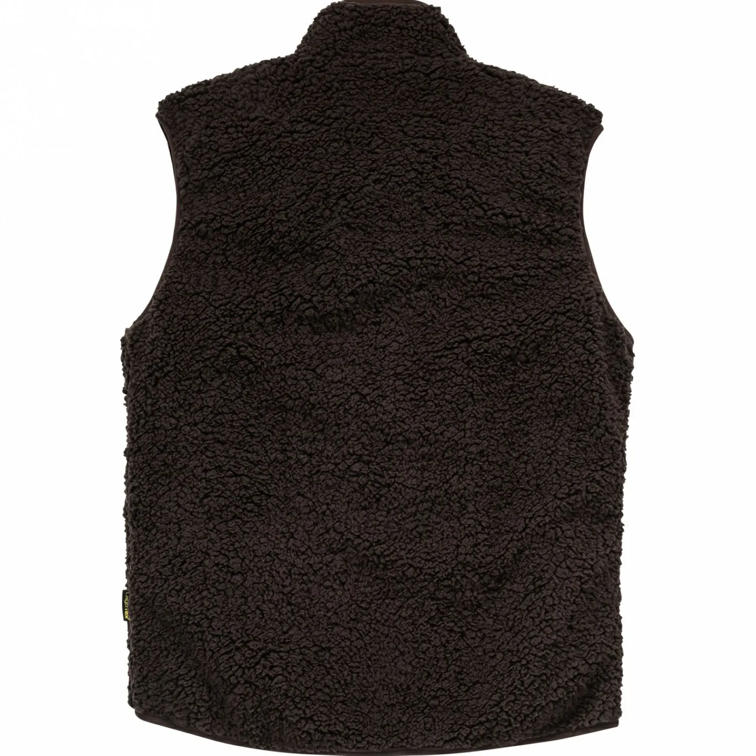 il Lago Prestige Teddyfleece-Weste Herren (Braun/Rot)< Outdoor- & Anglerwesten