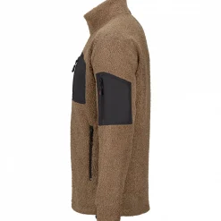 Discount Teddyfleece-Jacke Tammo Herren (Braun/Schwarz) Outdoor- & Angel-Jacken