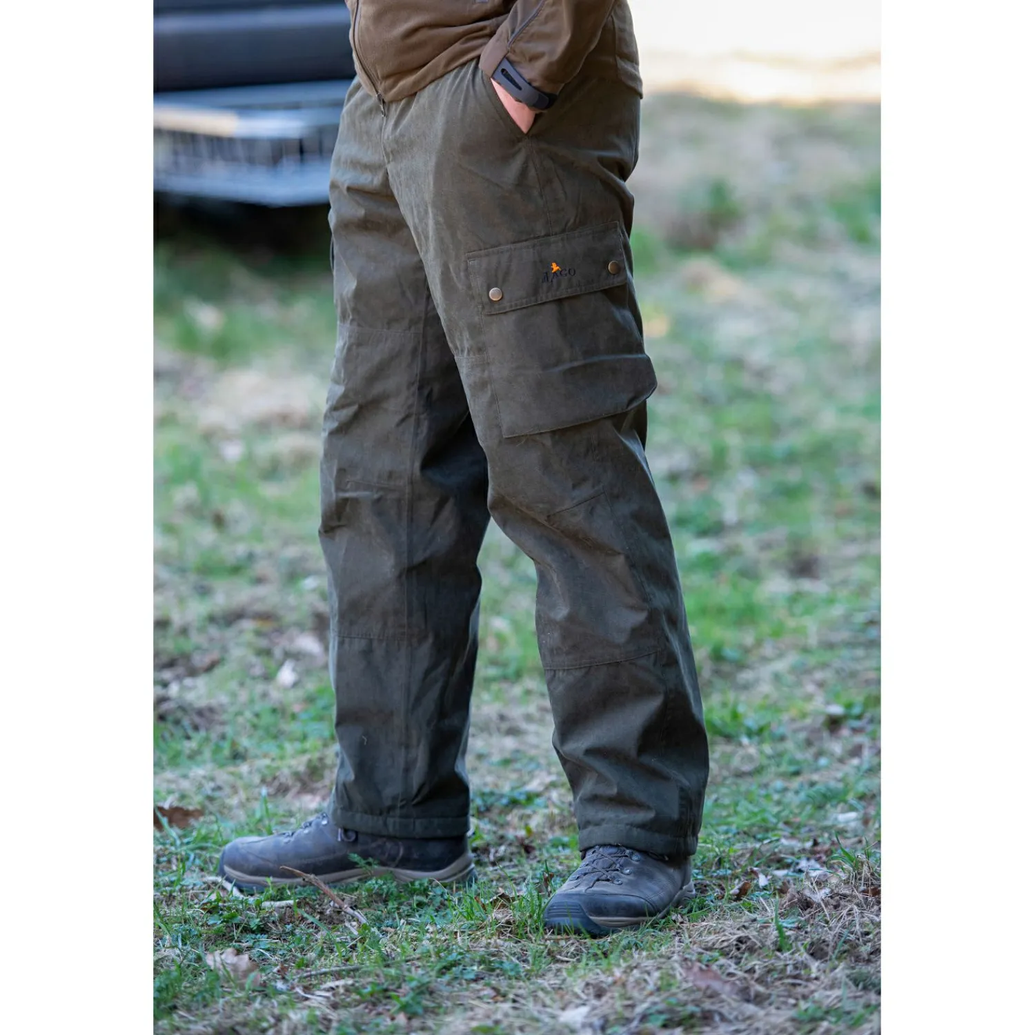 il Lago Prestige Thermo Outdoorhose Sibiria Herren (Oliv)< Thermohosen & Regenhosen
