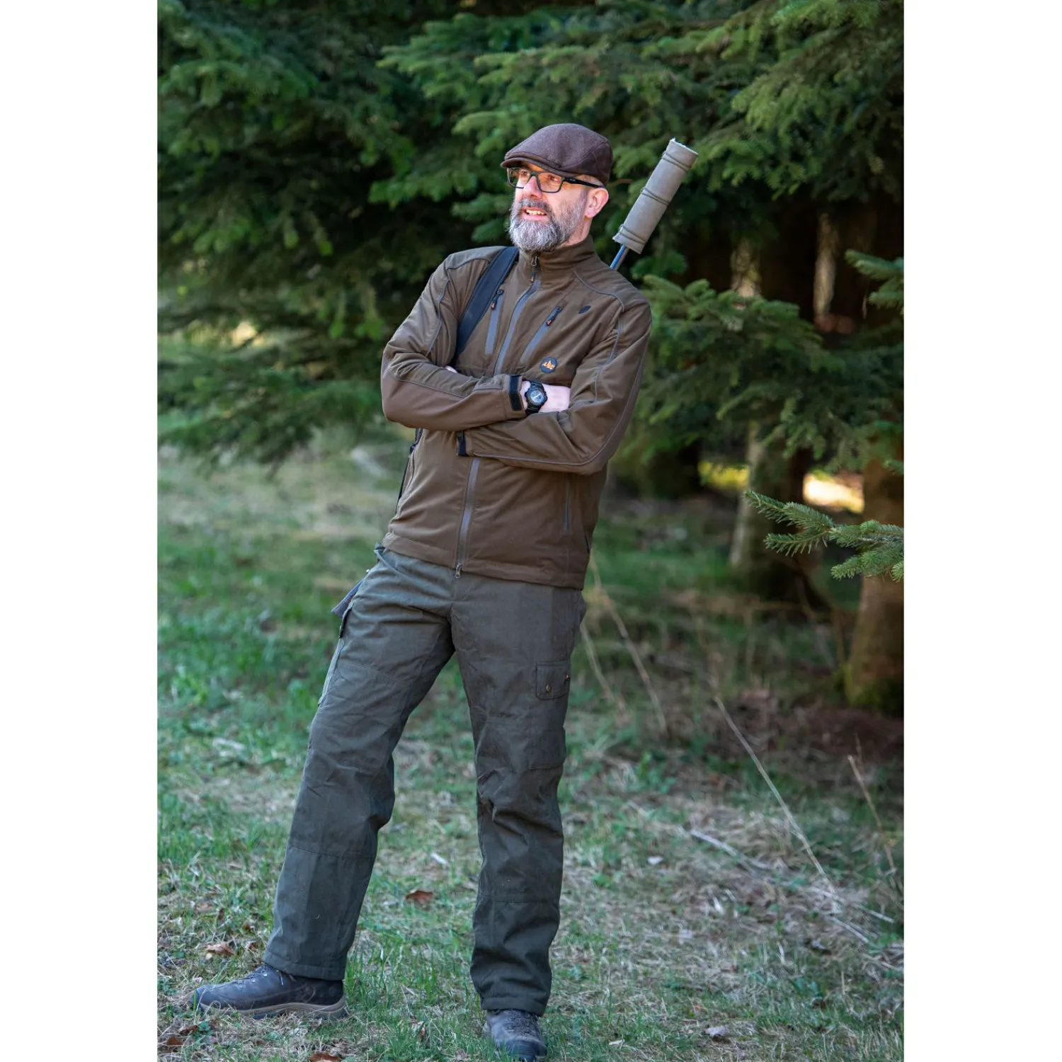 il Lago Prestige Thermo Outdoorhose Sibiria Herren (Oliv)< Thermohosen & Regenhosen