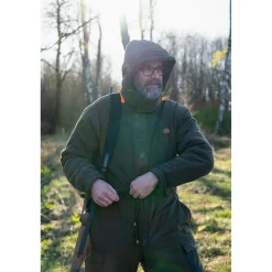 Thermo-Overall Herren (Oliv) Angelanzüge