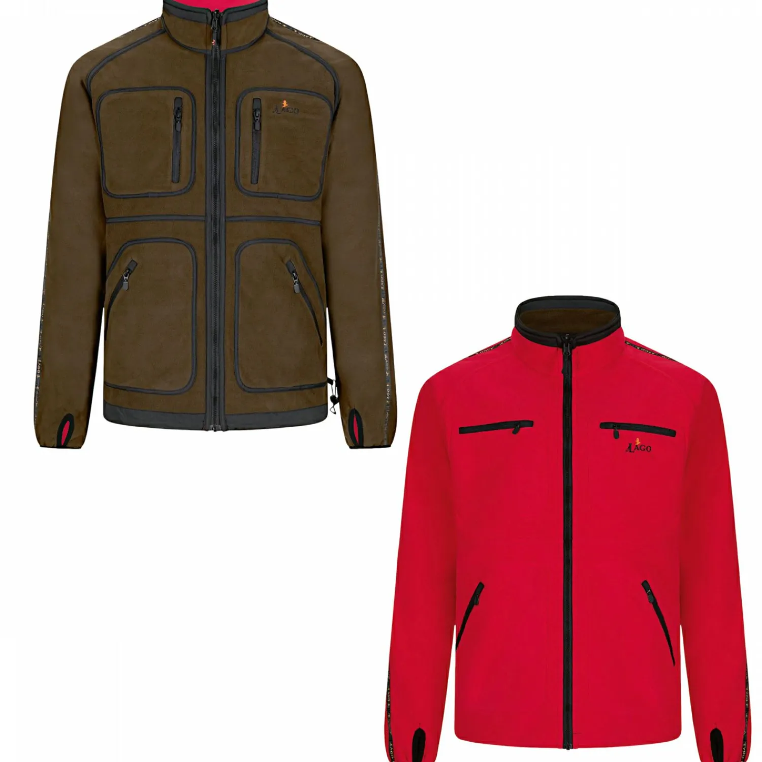 Sale Wendejacke Asko G2 Herren (Braun/Rot) Outdoor- & Angel-Jacken