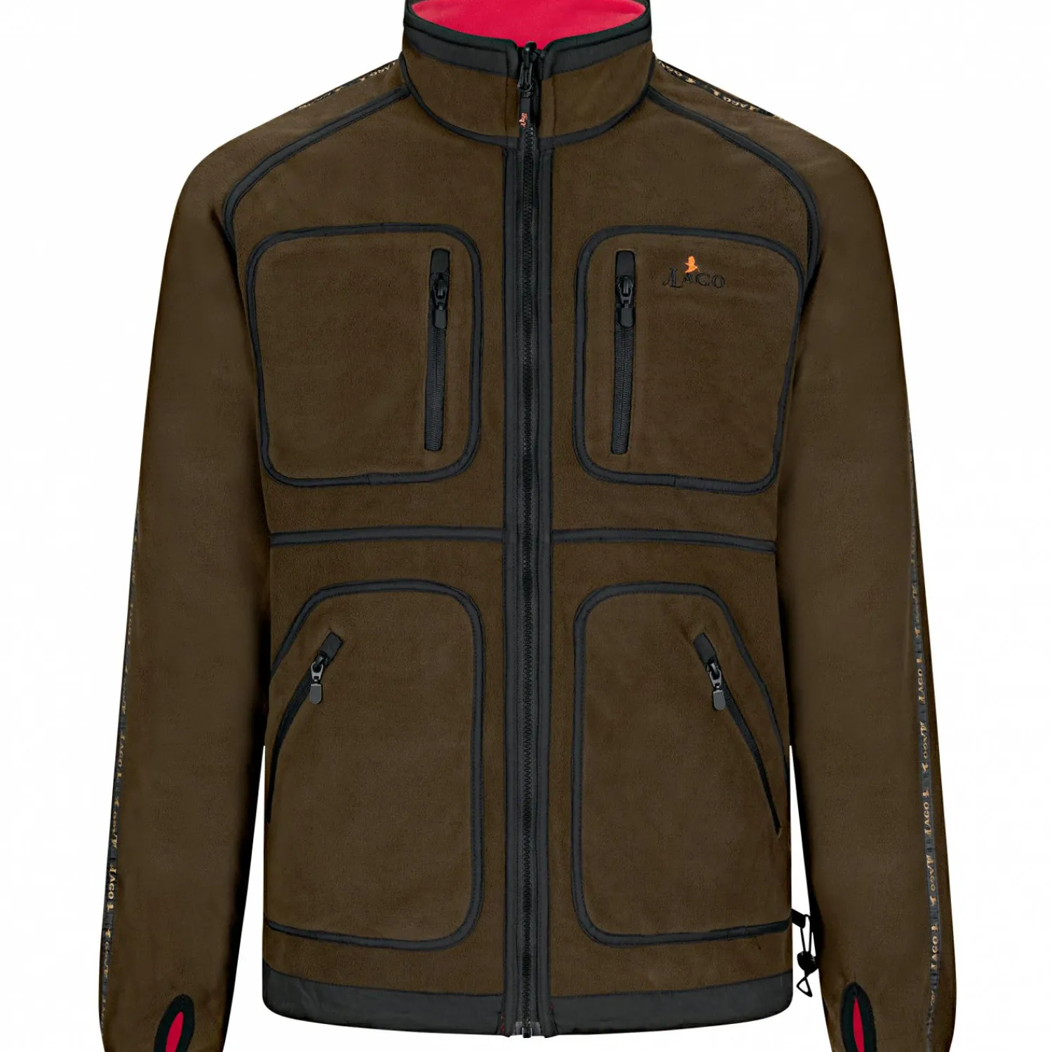 Sale Wendejacke Asko G2 Herren (Braun/Rot) Outdoor- & Angel-Jacken