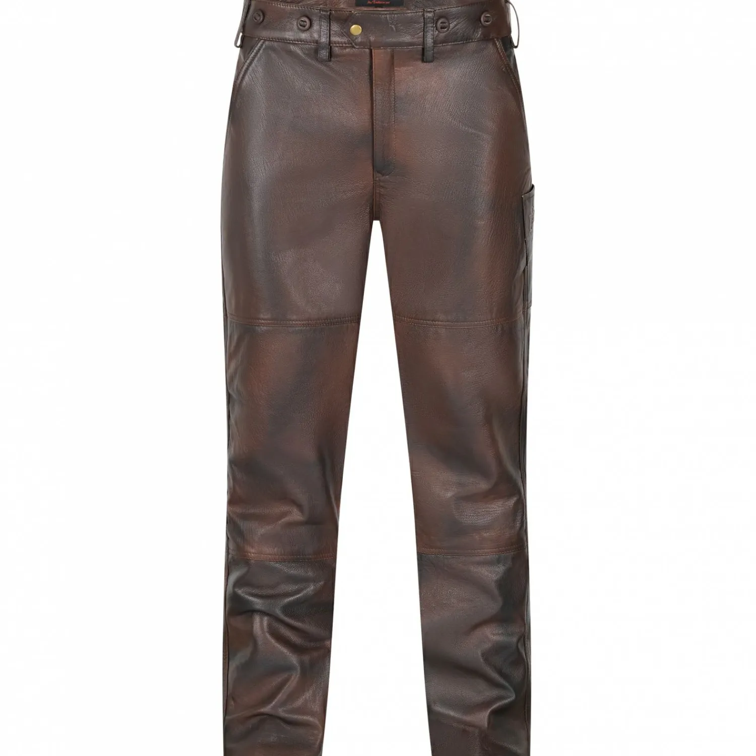 il Lago Prestige Ziegenlederhose Herren (Braun)< Outdoor- & Angel-Lederhosen