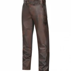 il Lago Prestige Ziegenlederhose Herren (Braun)< Outdoor- & Angel-Lederhosen