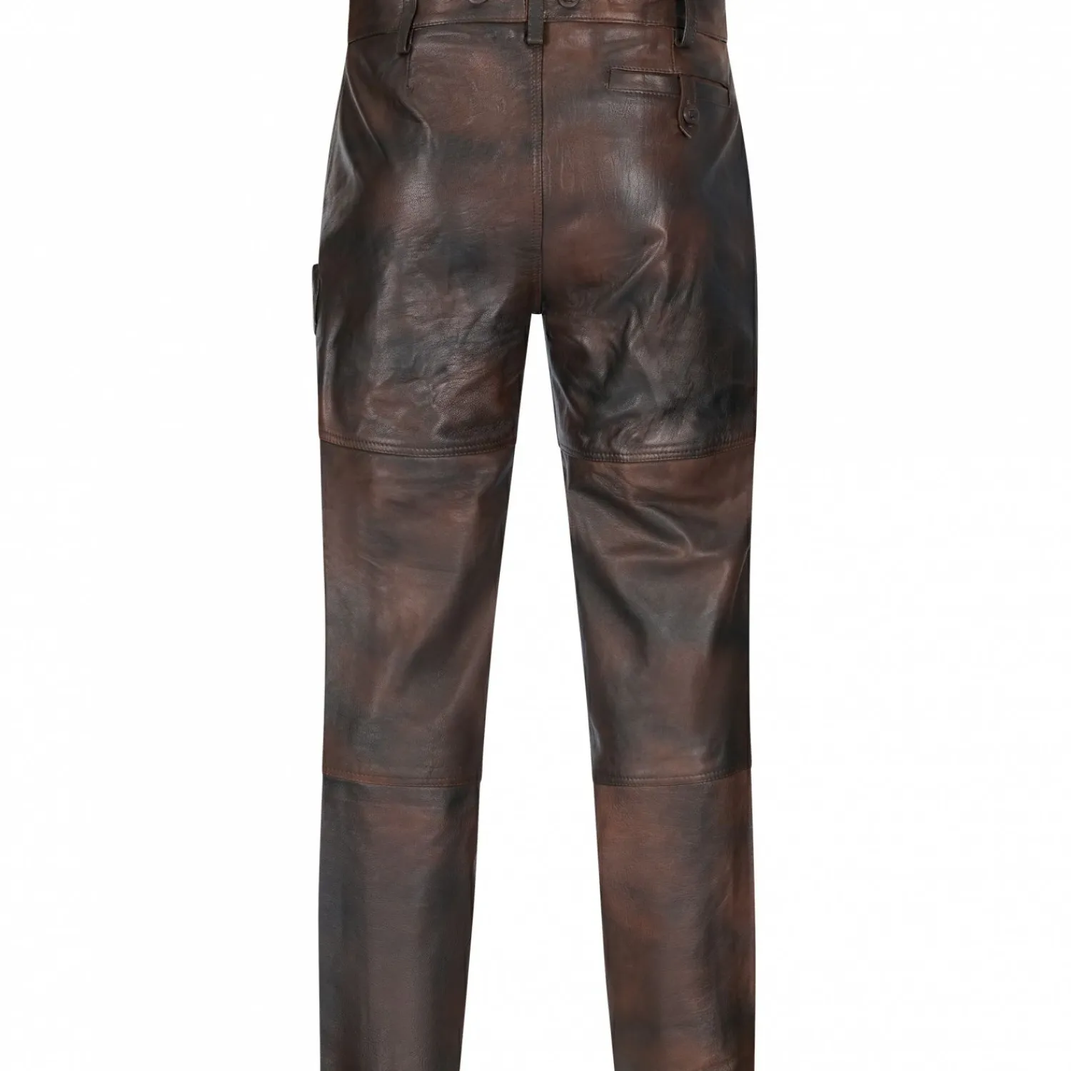 il Lago Prestige Ziegenlederhose Herren (Braun)< Outdoor- & Angel-Lederhosen