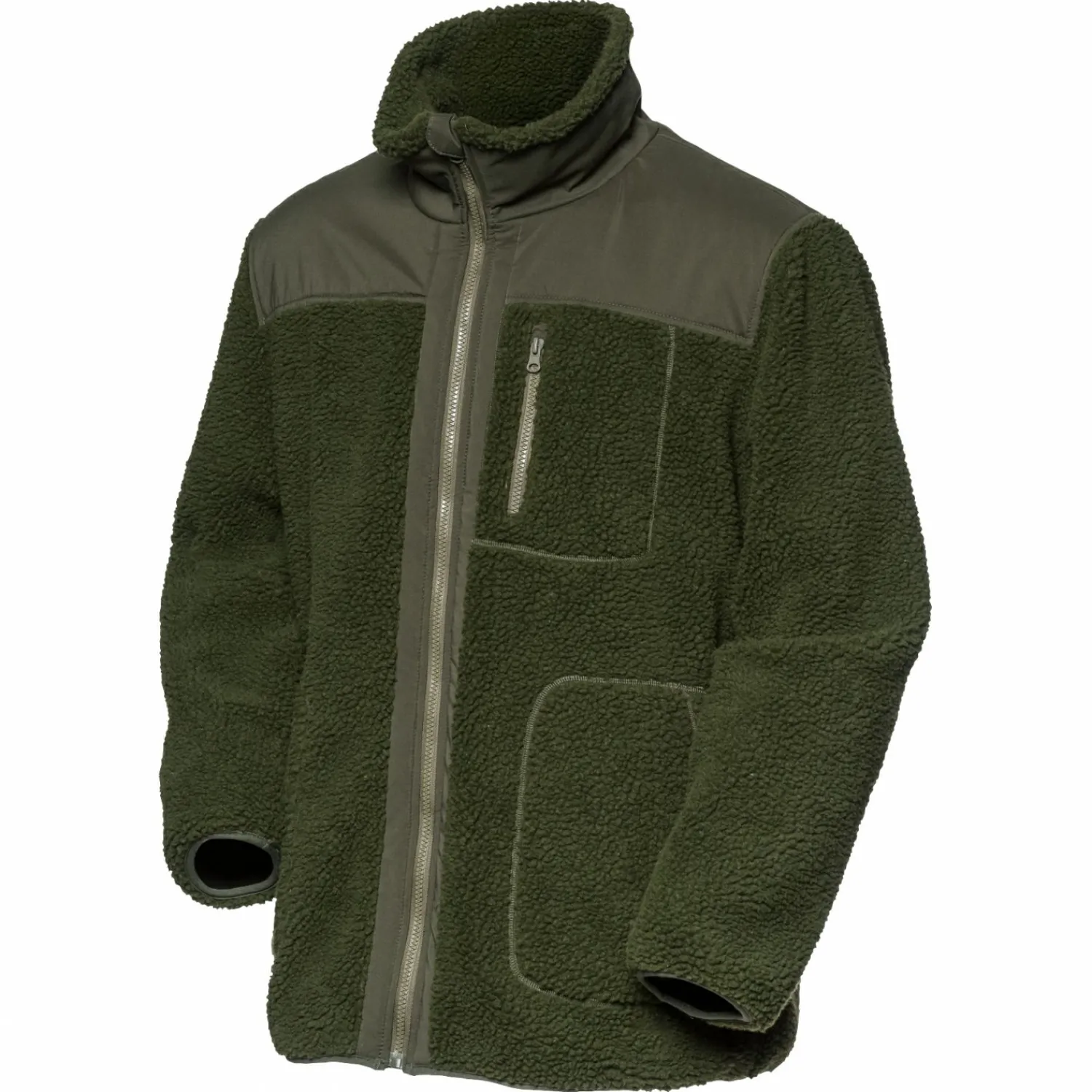 New Faserpelzjacke York Herren, beheizbar (Oliv) Beheizbare Bekleidung