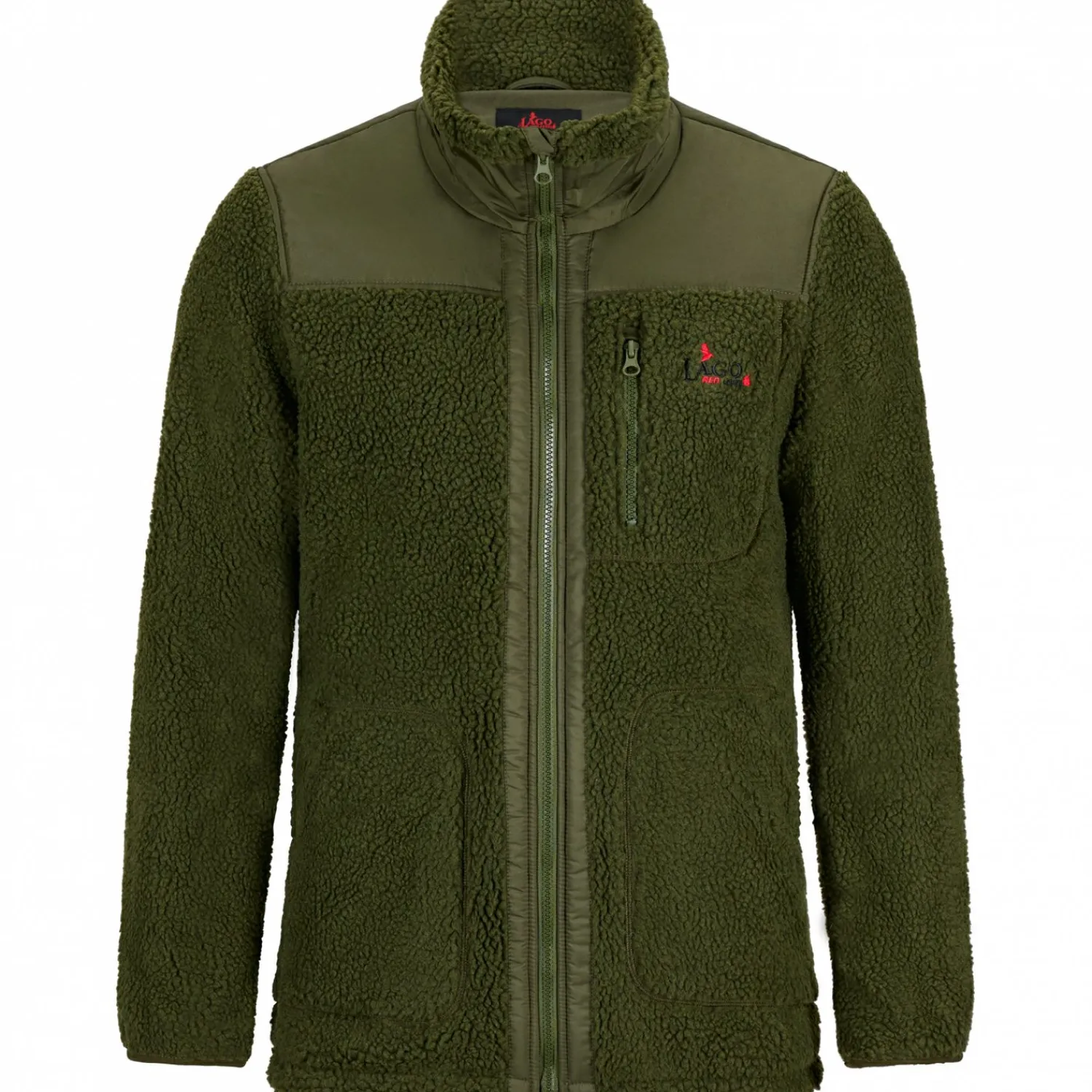 New Faserpelzjacke York Herren, beheizbar (Oliv) Beheizbare Bekleidung