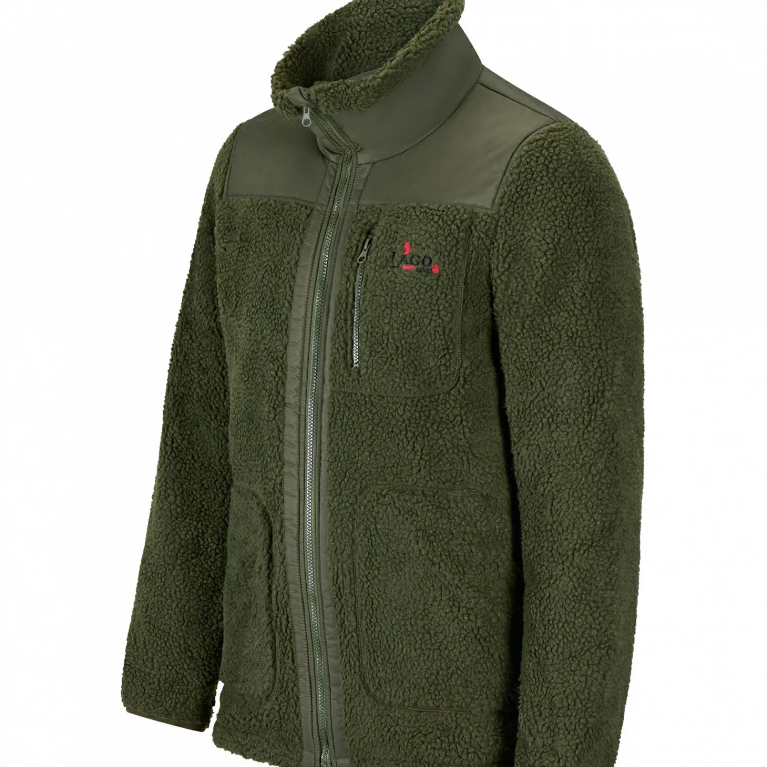 New Faserpelzjacke York Herren, beheizbar (Oliv) Beheizbare Bekleidung
