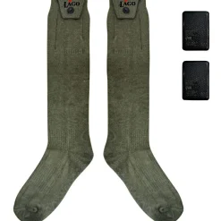 il Lago Red Level Heizsocken Flex Pro X Unisex (Oliv)< Beheizbare Bekleidung