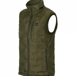 Outlet Heizweste Geo Pro Heat Herren (Oliv) Beheizbare Bekleidung
