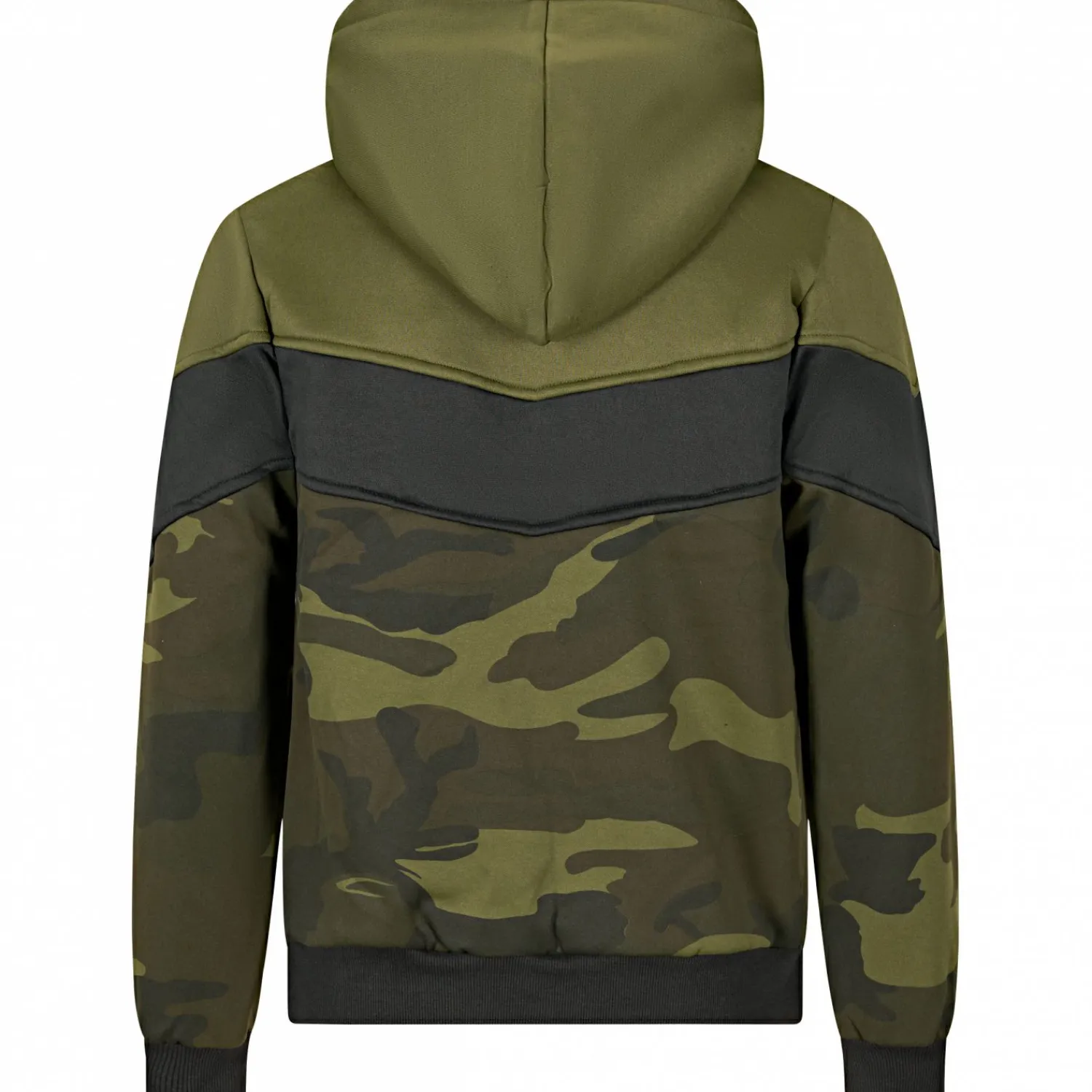 New Hoodie Nevis Herren, beheizbar (Oliv/Schwarz/Camouflage) Angelpullover & -Strickjacken