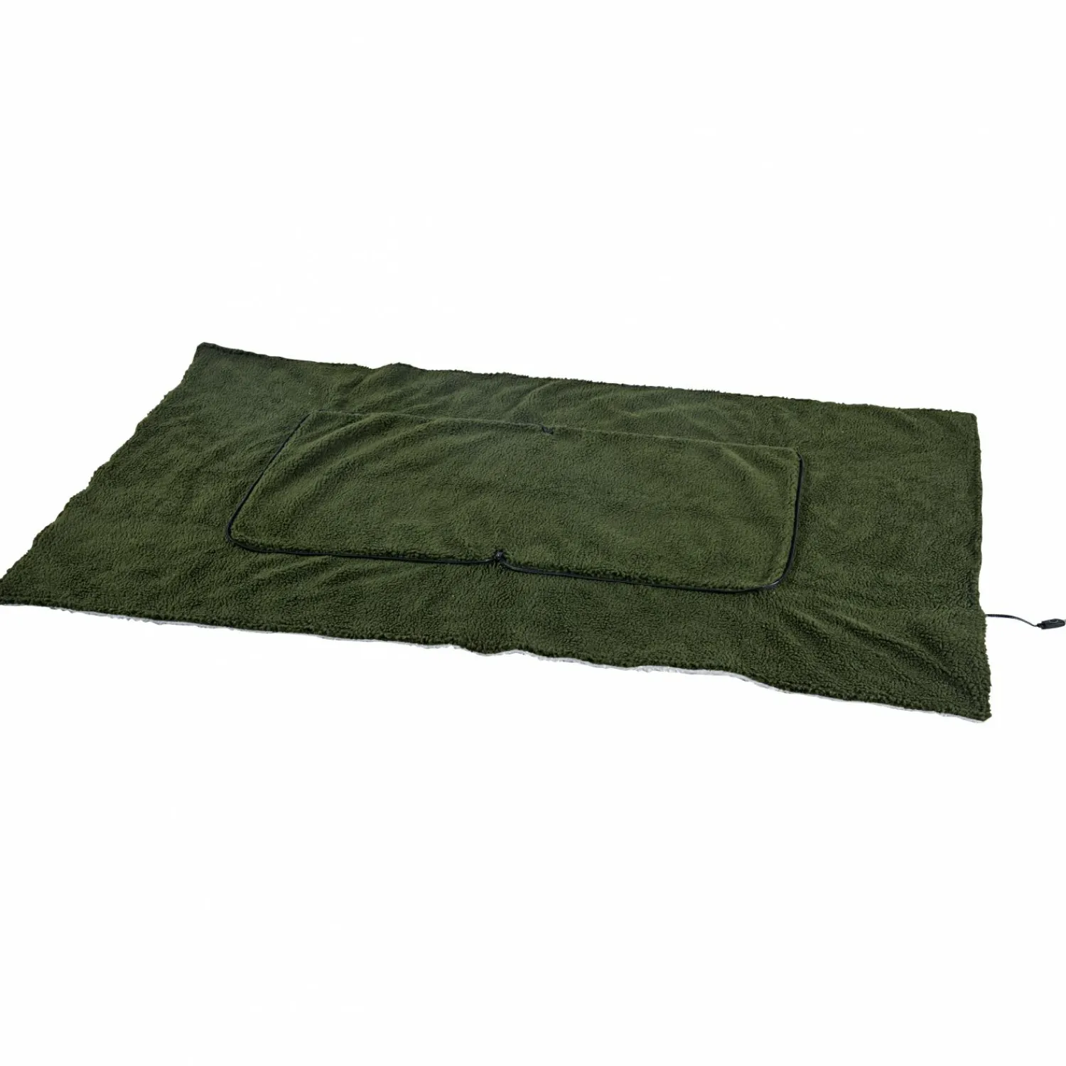 Sale Kissendecke Multi Pro+, beheizbar (Oliv) Campingzubehör|Angelschlafsäcke & Co.