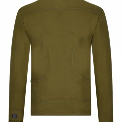 il Lago Red Level Longsleeve Feuerland Herren, beheizbar (Oliv)< Outdoor- & Angel-Unterwäsche|Beheizbare Bekleidung