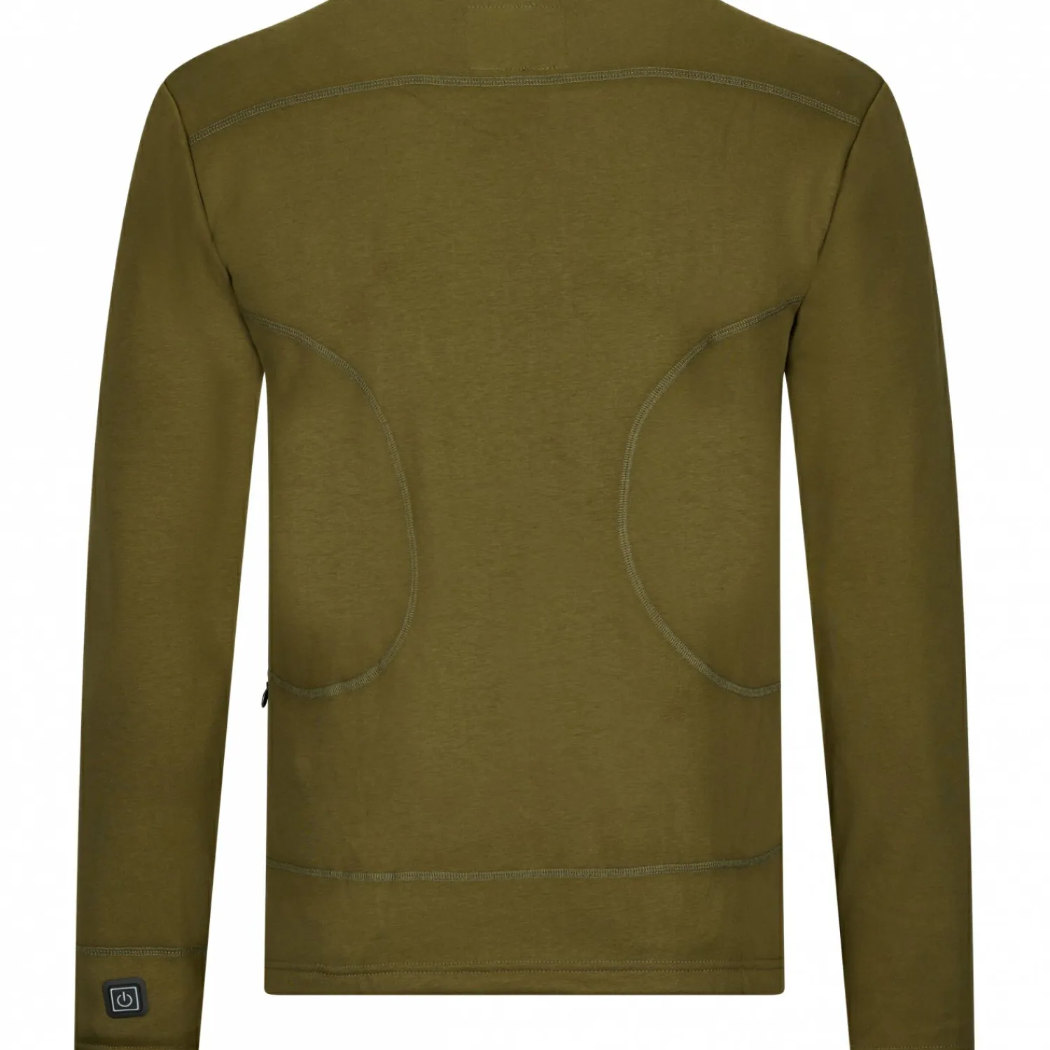 il Lago Red Level Longsleeve Feuerland Herren, beheizbar (Oliv)< Outdoor- & Angel-Unterwäsche|Beheizbare Bekleidung