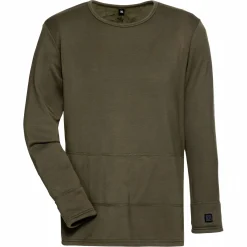 Sale Shirt Feuerland Damen, beheizbar (Oliv) Damen Outdoor- & Angel-Unterwäsche|Beheizbare Bekleidung