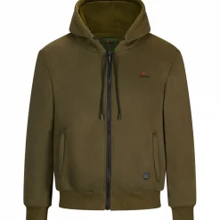 il Lago Red Level Sweatjacke Feuerland Herren, beheizbar (Oliv)< Beheizbare Bekleidung|Angelpullover & -Strickjacken