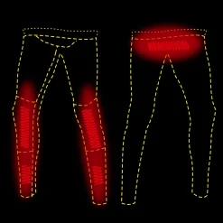 Online Unterhose Feuerland Herren, beheizbar (Oliv) Outdoor- & Angel-Unterwäsche|Beheizbare Bekleidung