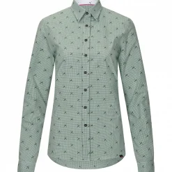 il Lago Sie Bluse Hirschlein Damen (Oliv)<Damen Damen Angelshirts & -Oberteile