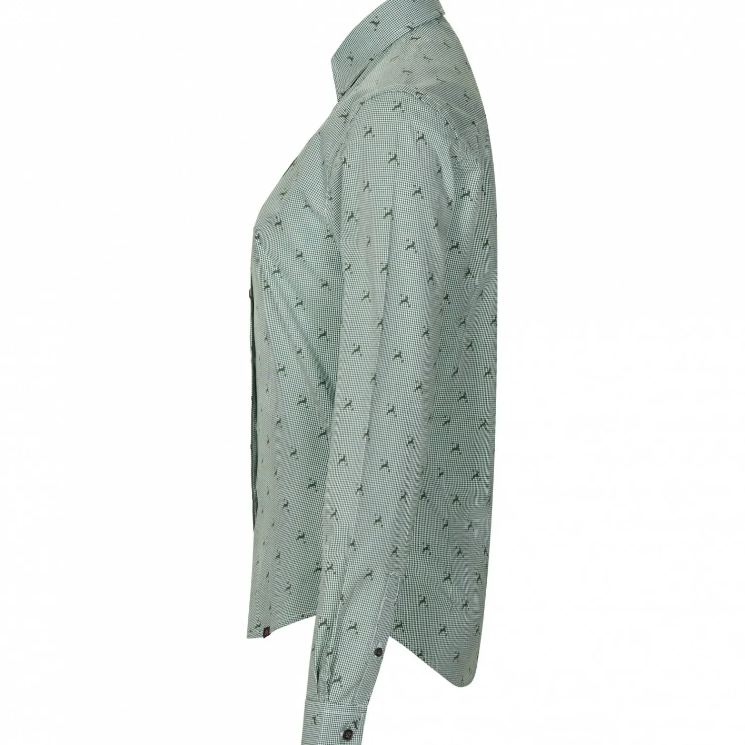 il Lago Sie Bluse Hirschlein Damen (Oliv)<Damen Damen Angelshirts & -Oberteile