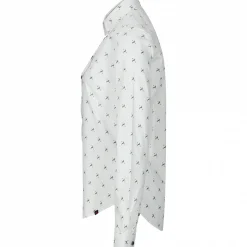il Lago Sie Bluse Hirschlein Damen (Weiß)<Damen Damen Angelshirts & -Oberteile