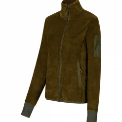 Best Faserpelzjacke Lina Damen (Oliv) Damen Damen Angelshirts & -Oberteile