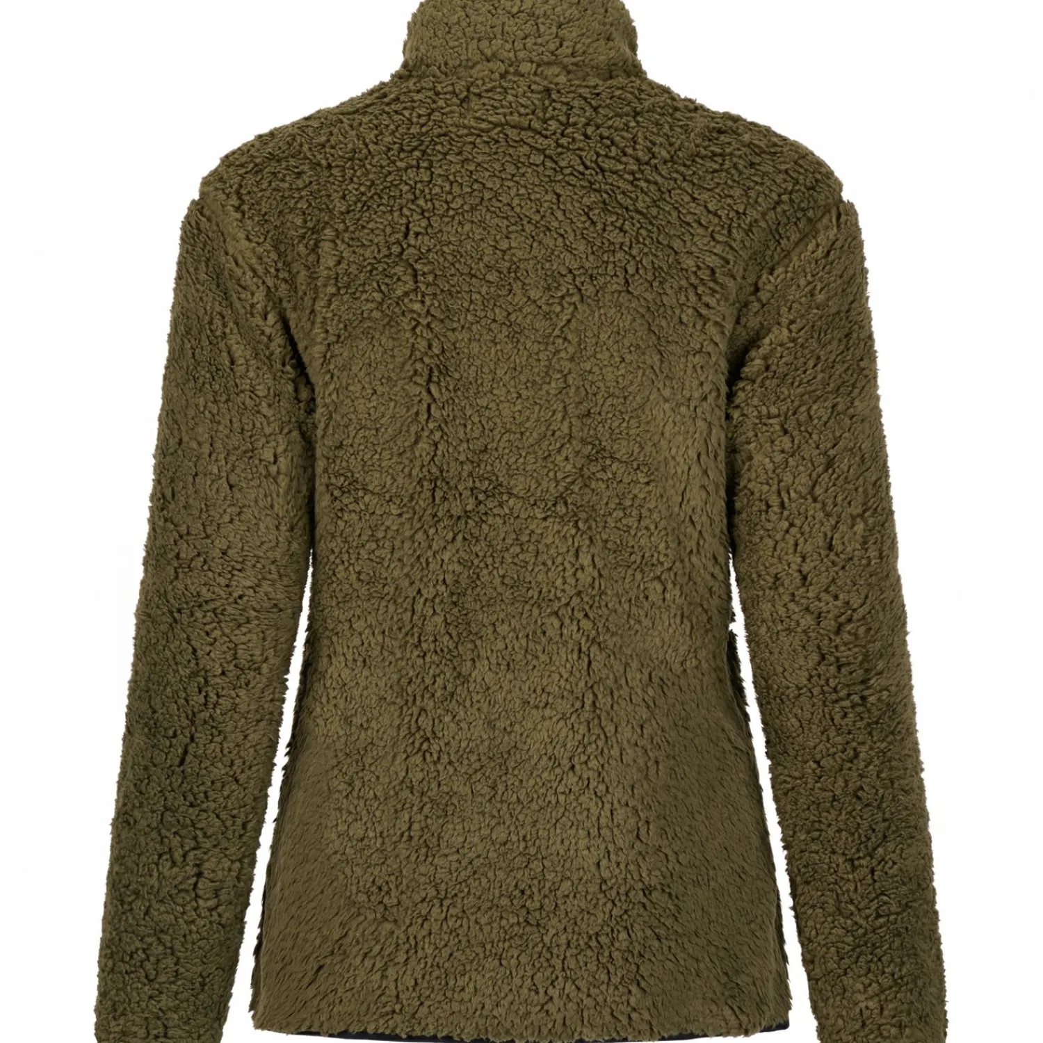 Outlet Faserpelzjacke Alva Damen (Oliv/Schwarz) Damen Damen Angeljacken & -Westen